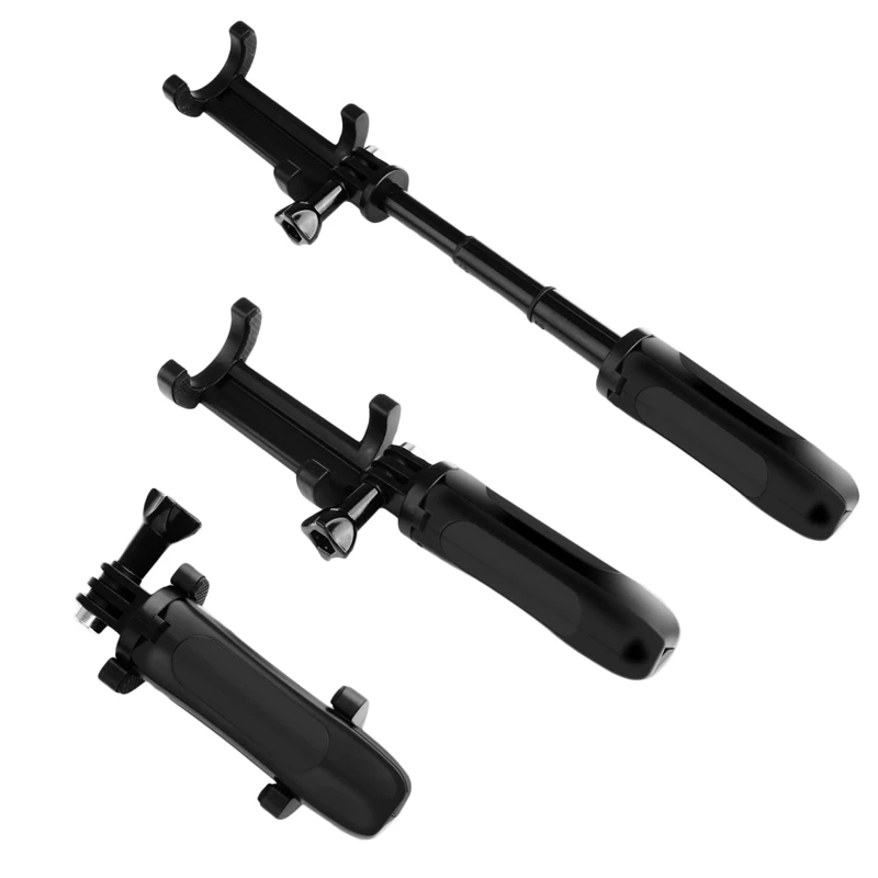 Portable Folding Desktop Tripod Selfie Stick Extendable Phone Stand Mount Holder