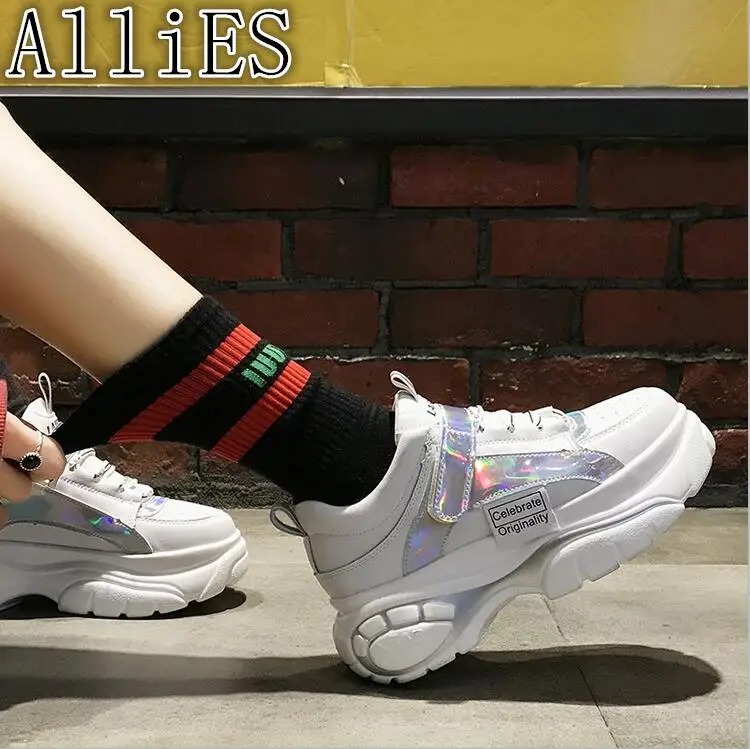 

AlliES Muffin thick bottom 2019 spring and autumn new wild Korean version of Yamamoto style single shoes women A149