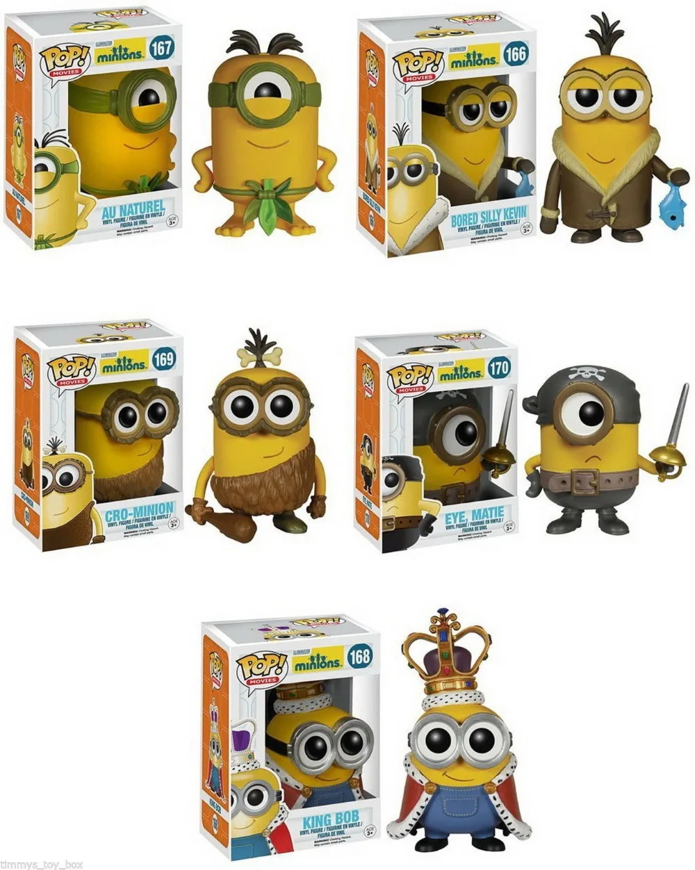 pop minion figures