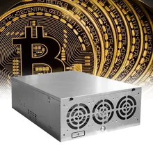Open Air Mining Frame Rig Graphics Case GPU ATX Fit 6/8 Graphics Card Ethereum ETH ETC ZEC XMR Magnalium Alloy 12cm Fans