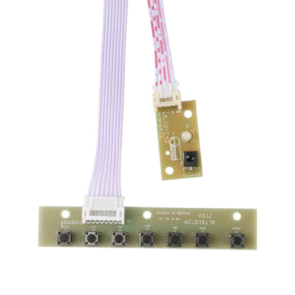 10.1 Inch 1920x1200 LCD Panel Display Screen VGA+HDMI+AV+Audio+USB+BNC Driver Board Controller Kit For Raspberry Pi etc (6)