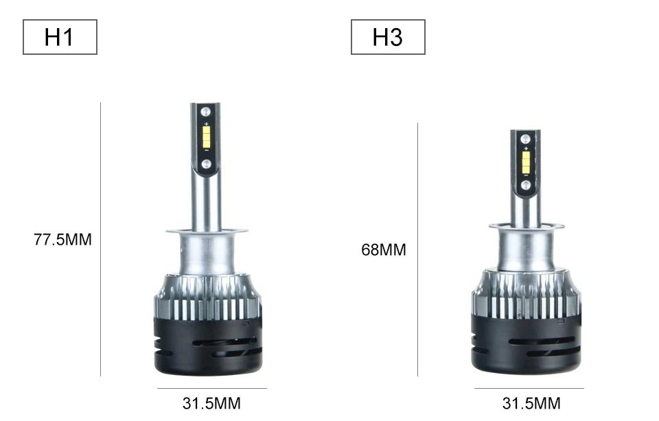 Aceersun H15 H4 H7 MINI LED car headlight bulb canbus 10000lm H11 H1 9005 9006 CSP Chip  24V 6500k Far Outdoor light moto truck (13)