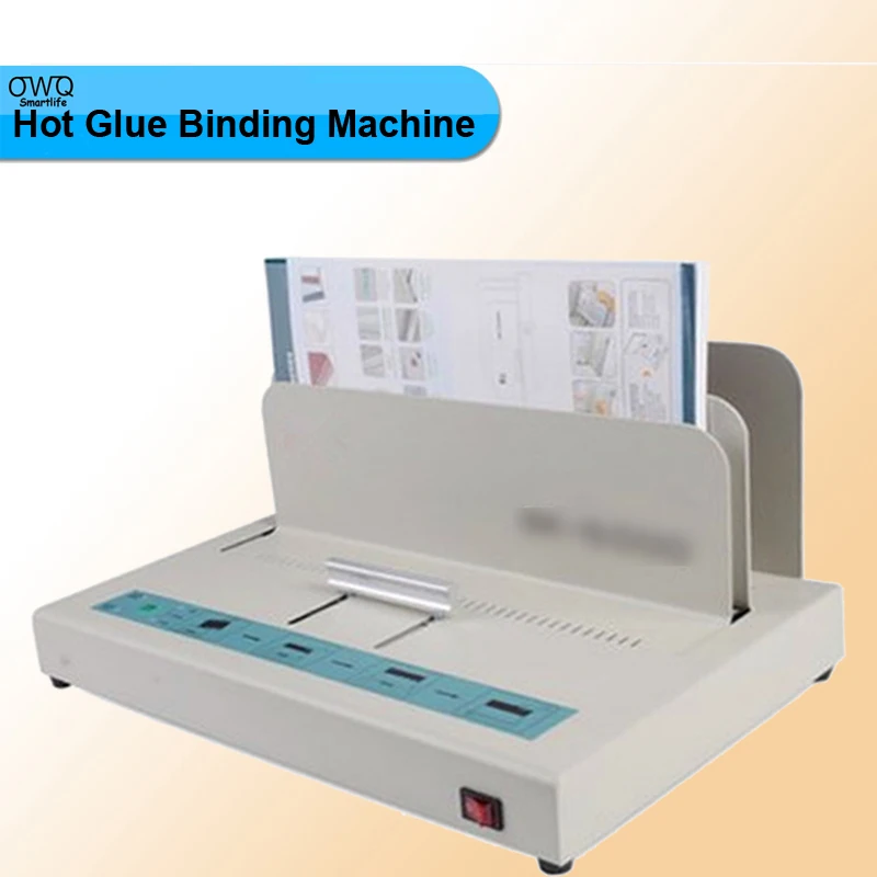 1 PCS 220/240V 50Hz/60Hz 100W SK5000 Hot Glue Binding Machine Desktop Perfect Paper Thermal