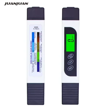 

by dhl /fedex 100 pcs TDS EC meter temperature PH tester pen 4 in 1 function conductive water measurement tool 15%OFF