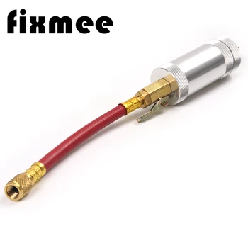 

R134A,R12,R22 Car Air Conditioning Refrigerant Inline Oil Dye Injector 2oz 1/4"