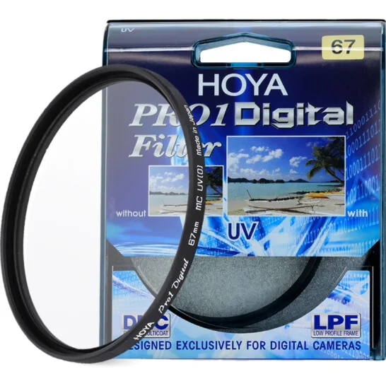 Многослойная цифровая УФ пленка HOYA PRO1 LPF DMC UV(O) 49/52/55/58/62/67/72/77/82 мм для объектива