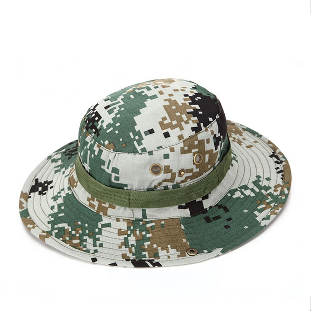 Тактическая страйкбольная снайперская камуфляжная шапка Boonie, непальская Кепка, армейская Мужская Панама, военные аксессуары, шапки для пешего туризма