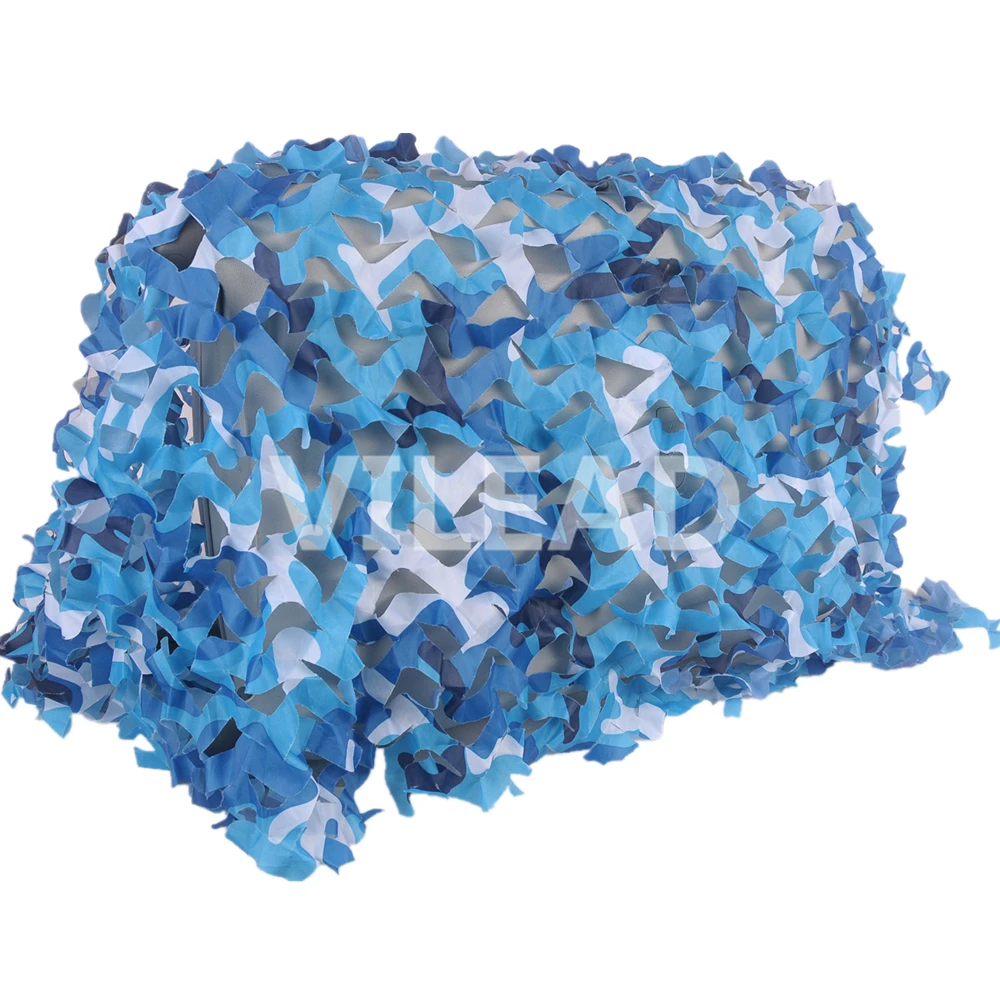 

VILEAD 2M*4M Sea Blue Digital Camouflage Netting Military Camo Netting Hunting Camouflage Net As Camouflage Clothing