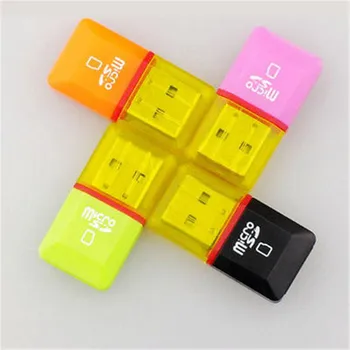 

USB 2.0 Micro SD SDHC TF Flash Memory Card Reader Mini Adapter for Laptop