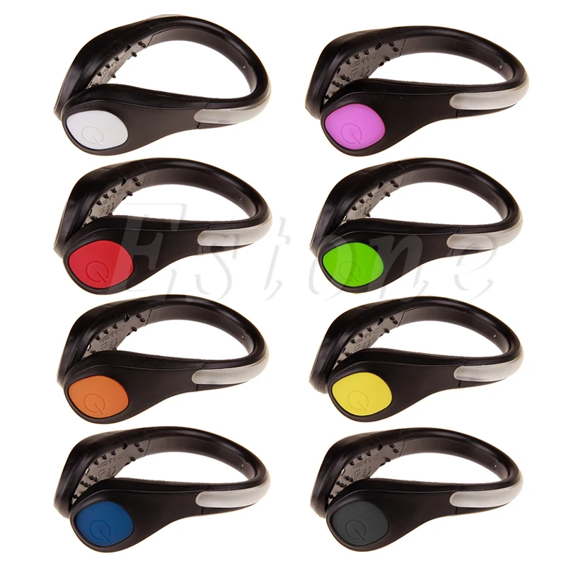 

1PC LED Luminous Shoe Clip Light Night Safety Warning LED Bright Flash Light For Running Cycling Bike Drop Shipping