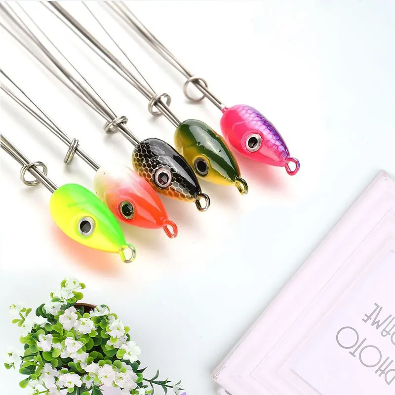 

Umbrella Rig Fishing Group Lure Leader Arms Alabama Multi-color Spinner