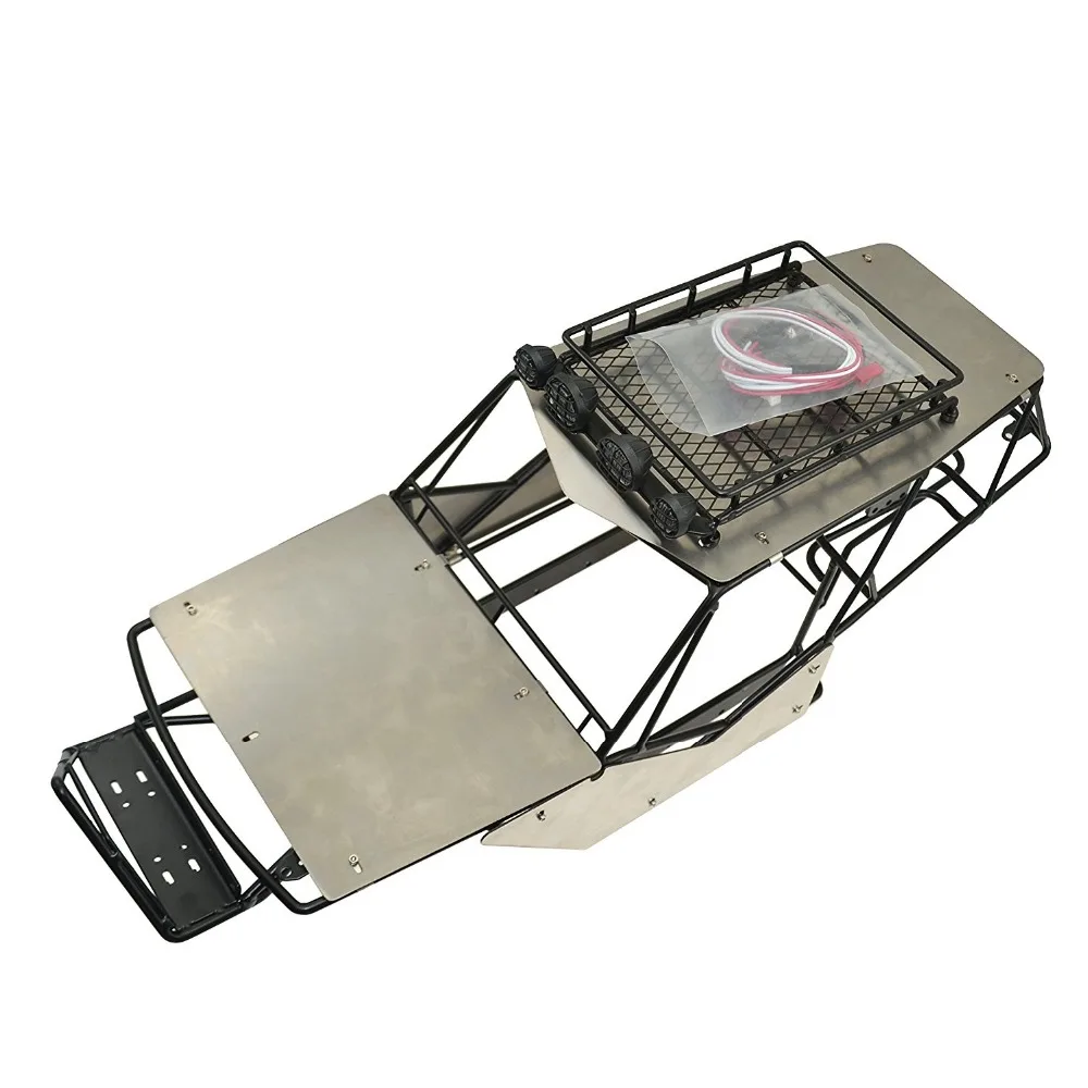 High Quality 110 Rc Crawler Metal Roll Cage Tube Frame Chassis With