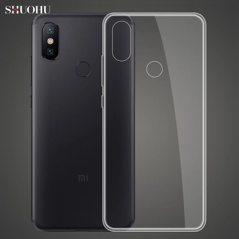 

For Xiaomi Redmi 6 A A2 Llite S2 Y2 Note 5 Global Version Pro Soft TPU Silicone Phone Case Clear Transparent Cover Ultra Thin