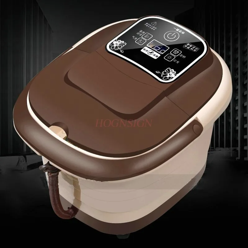 

Electric Feet Cleansing Foot Bath Automatic Massager Electronic Massage Thermostatic Footbath Soaking Basin Plantar Wash