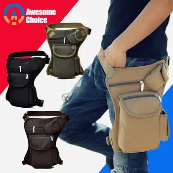 

Military Tactical Drop Leg Bag Tool Fanny Thigh Pack Hunting Bag Waist Pack Motorcycle Riding Men Military Waist Packs