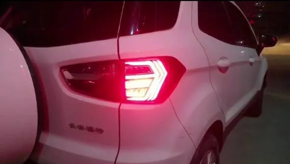 2 шт. светодиодный задний фонарь для Ford Ecosport 2013- Автомобильный светодиодный задний фонарь бампер сигнальная лампочка авто лампа украшение лампы