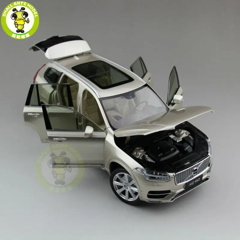 1/18 Volvo XC90 SUV литая модель автомобиля SUV Gold