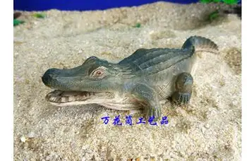 

direct selling inventory wholesale Crocodile-animal sandware psychology sandbox toy game resin crafts decoration model