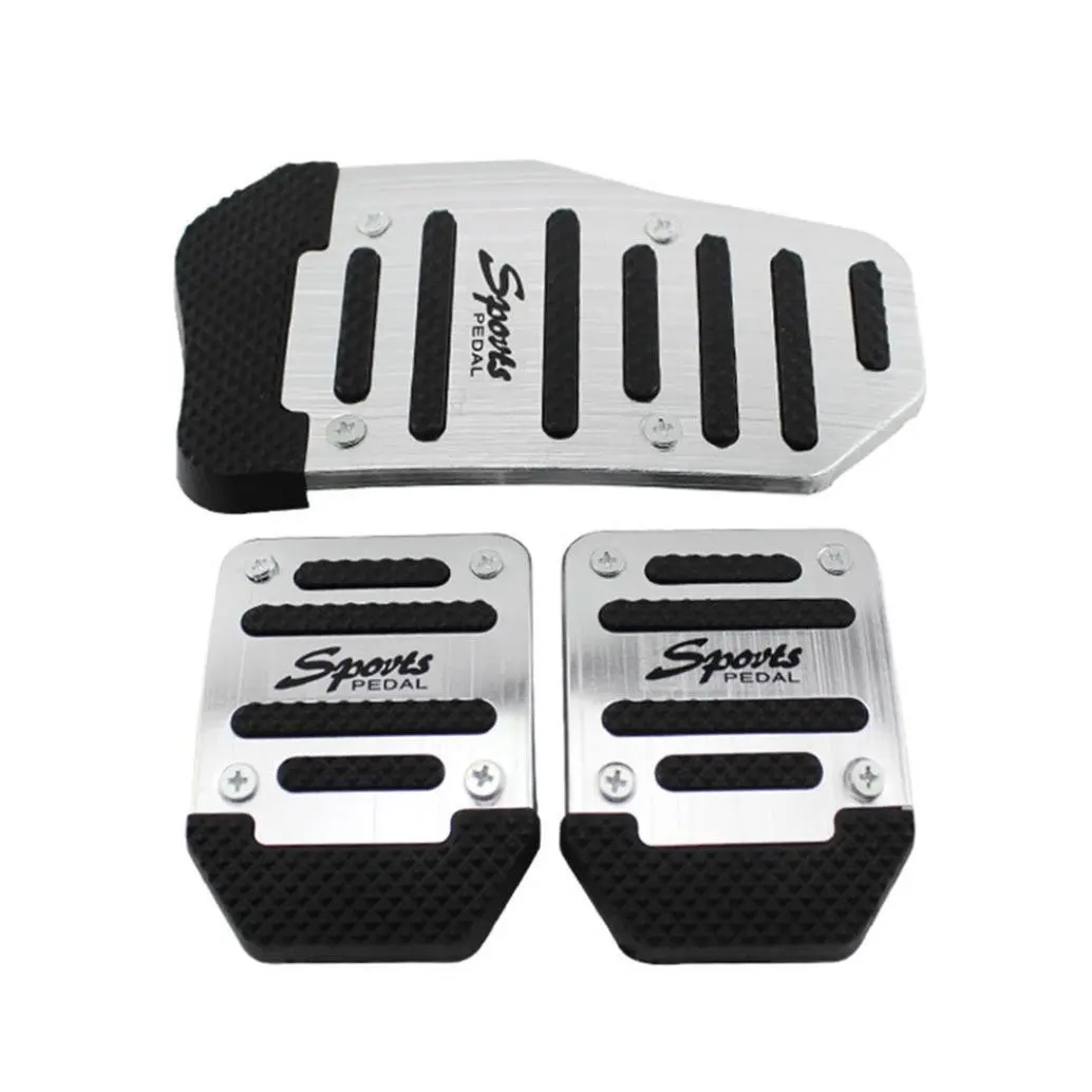 Universal Aluminum Manual Transmission Series Non Slip Car Pedal Cover