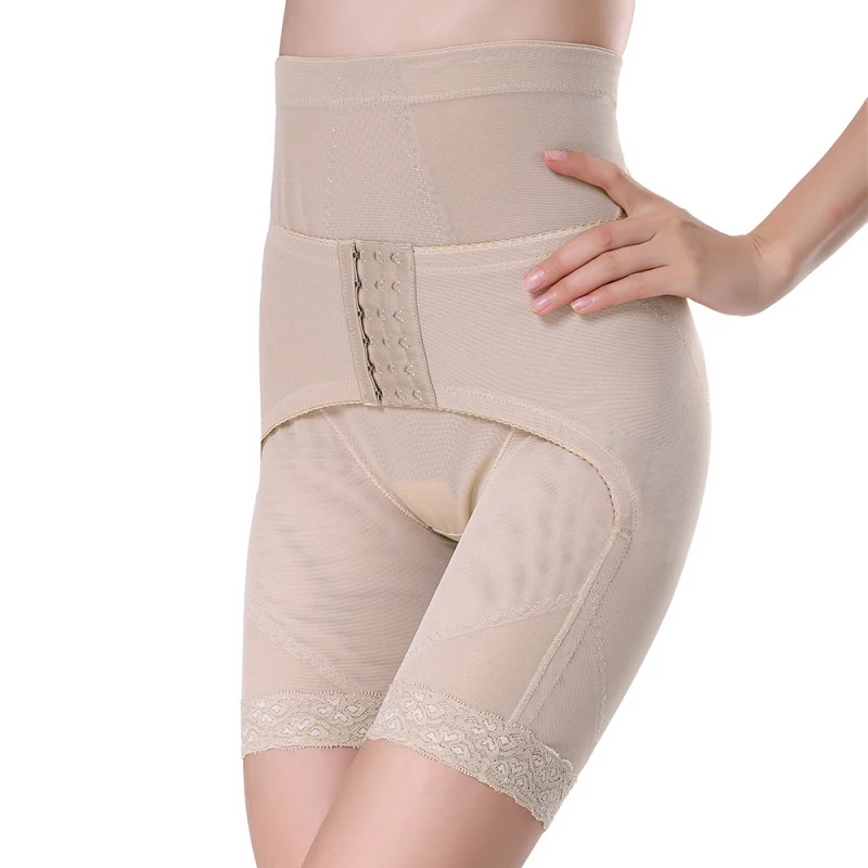 High Waist Women Shapers Solid Color Slimming Pants After High Waist Abdomen Pants Sculpting Pants Abdomen Pants Newest