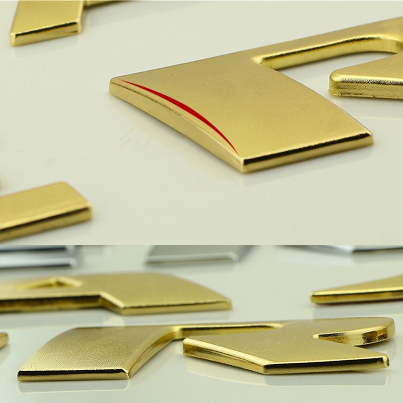  For Mitsubishi Pajero CAR ACCESSORIES Letters Hood Emblem Silver Chrome Plating Logo 3D Sticker Sta