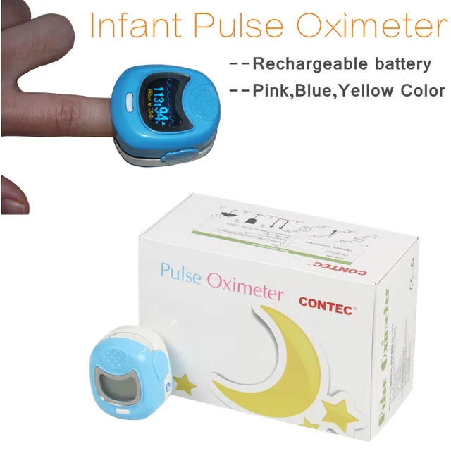 FDA CE ISO Approved Pediatric Pulse oximeter for Child Kids SPO2 Blood