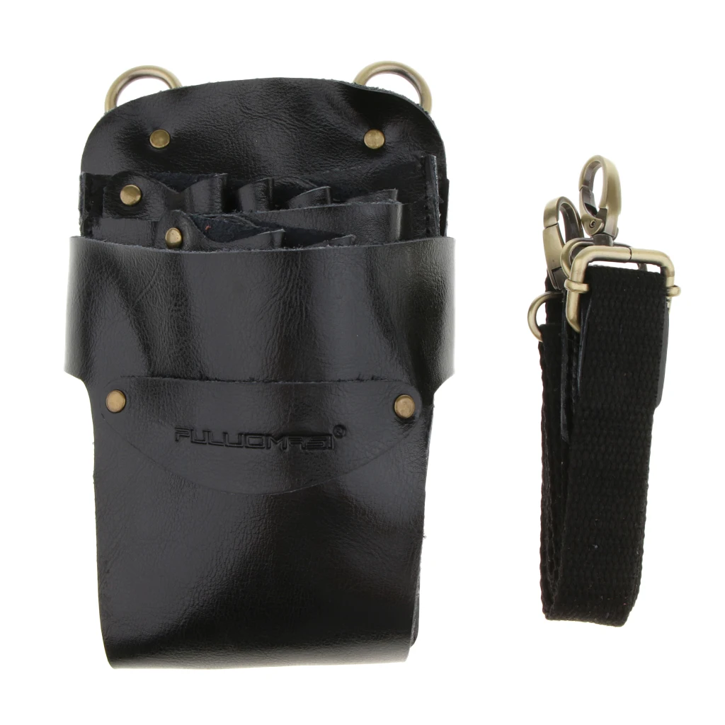 Salon Barber Hair Scissors Bag Hairdressing Pouch Holster Holder Case Tools