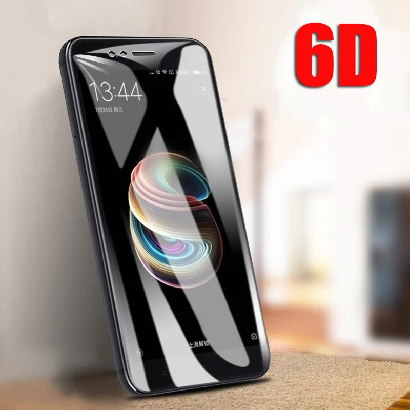 

RDCY 6D Full GlueTempered Glass For iPhone 8 "4.7 Screen Protector For iPhone 8plus 5.5"Glass 9H Full Cover Glass Film