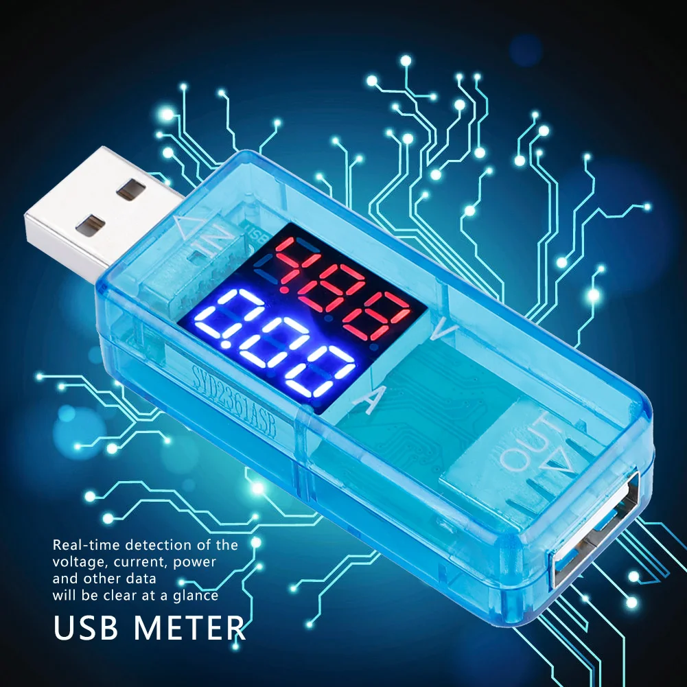 ANENG USB цветной ЖК-Вольтметр Амперметр измеритель тока мультиметр для измерения usb-устройств QC2.0/QC3.0 Быстрая зарядка тест