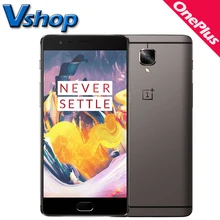 Oneplus 3 t a3010 4g lte handy android 6.0 64 gb ram 6 gb ROM Löwenmaul 821 Quad Core 1080 P 16MP Kamera 5,5 zoll Handy