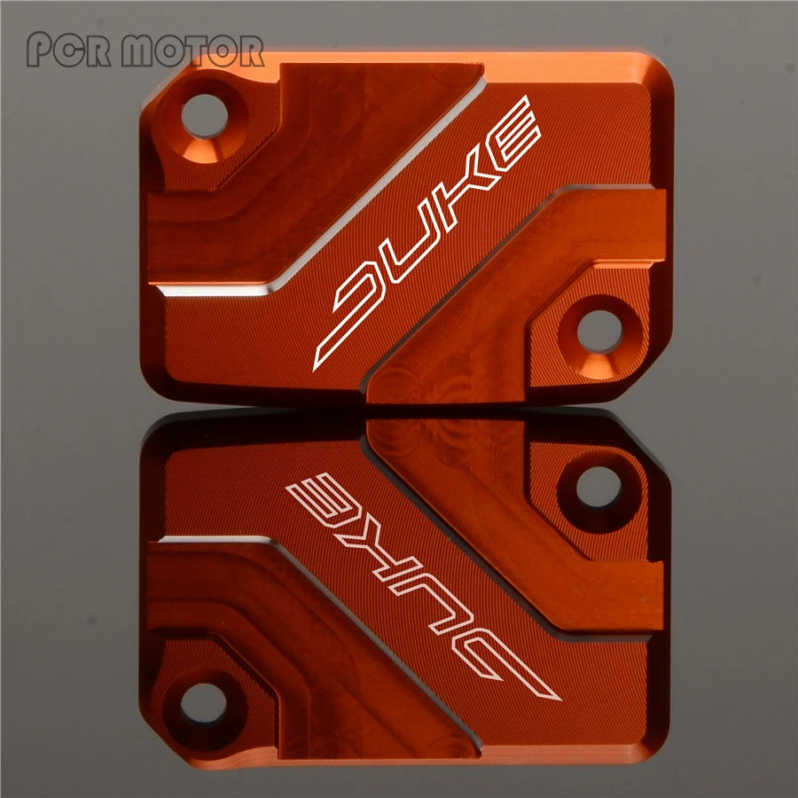 

Motorcycle Accessori Aluminum Front brake Fluid Reservoir Cap Cover For KTM DUKE 250 200 390 2015 2016 2017 Orange