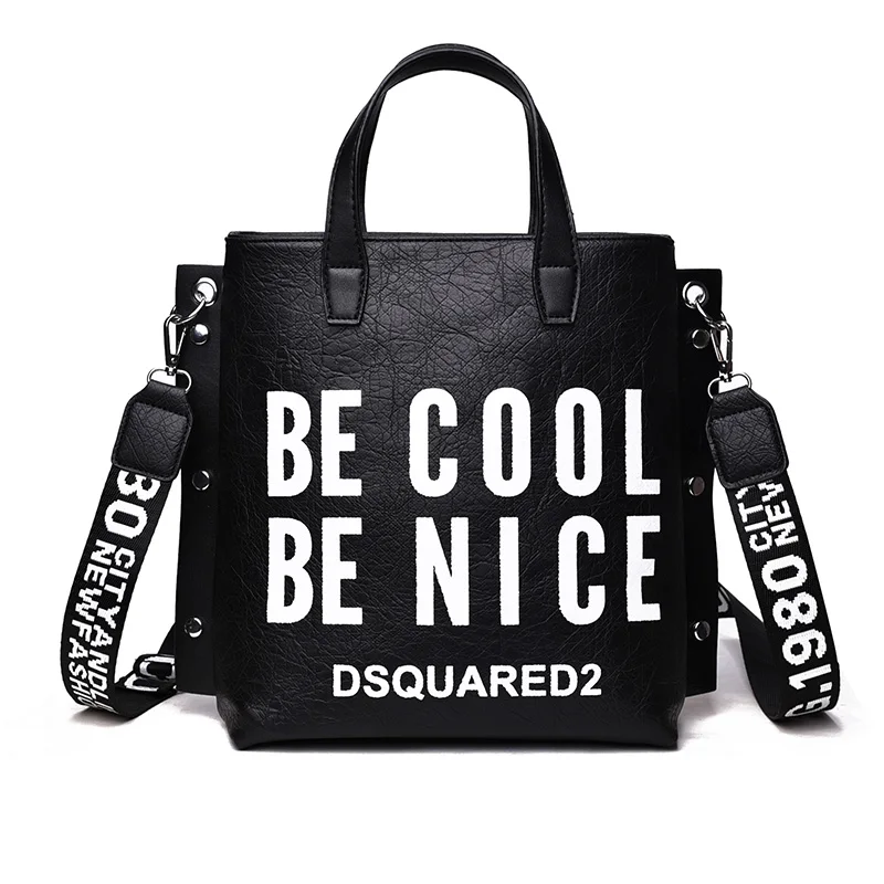 

Brand Letter Luxury Handbags Women Bags Designer Crossbody Bags For Women Large Shopping Rivet Leather Shoulder Bag Women Hot