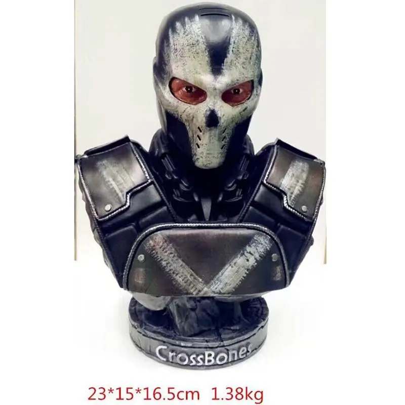 

Avengers 3 Superhero Captain America Mmerrythought 1/4 Bust Steve Rogers PVC Action Figure Collection Model Toy L2378