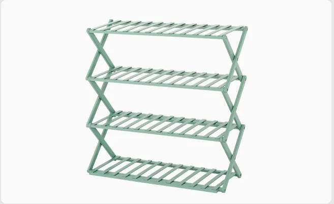 Multi-layer Shoe Rack Shoe Shelf Household Rack Storage Rack Folding Storage Shoe Rack Bamboo