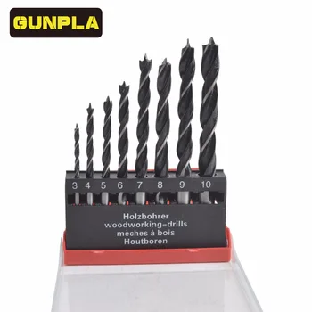 

Gunpla Wood Drill Set ,8-Piece , for Woodworking
