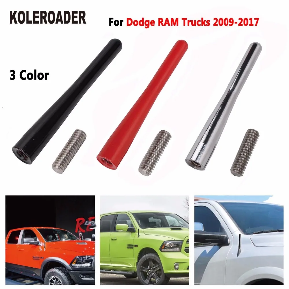

CAR ROOF RADIO ANTENNA FM ANTENNA MAST FOR DODGE RAM 1500 2009-2017 3" 6MM AERIAL BOOSTER AMPLIFIER ANTENNAS //