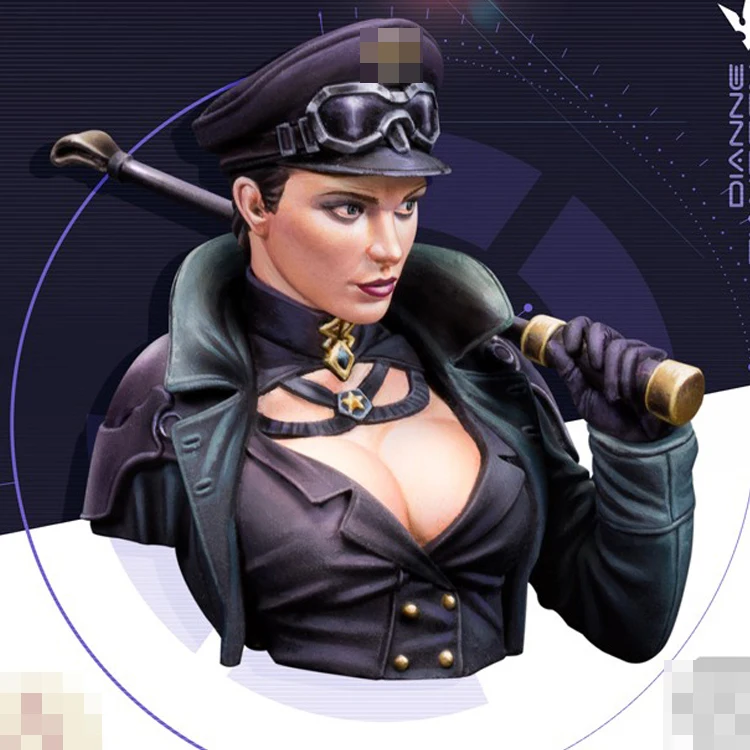 

1/12 DIANNE TIANSSEN, Resin Model Bust GK, Unassembled and unpainted kit