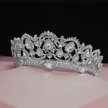 

Wedding Bridal Tiara Crown Rhinestone Crystal Decor Headband for Women
