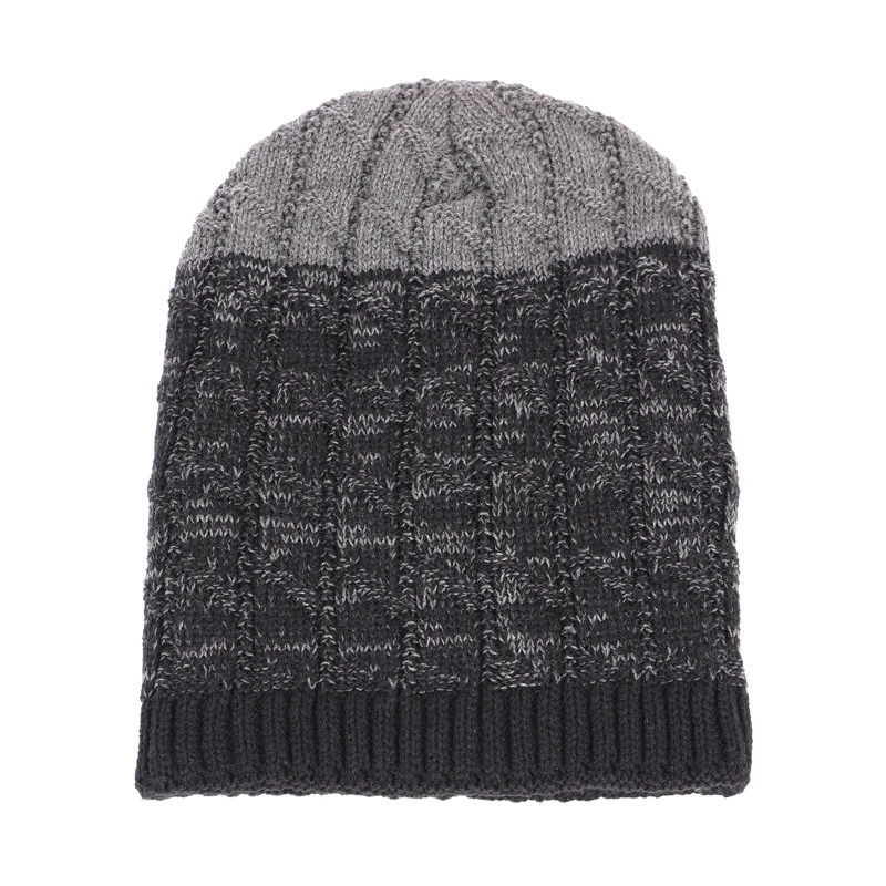 Men Women Knitted Baggy Beanie Winter Warm Hat Ski Causal Knit Cap Unisex Hat SD