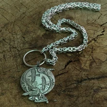 Odin ворон языческий символ подвеска викинги мужские