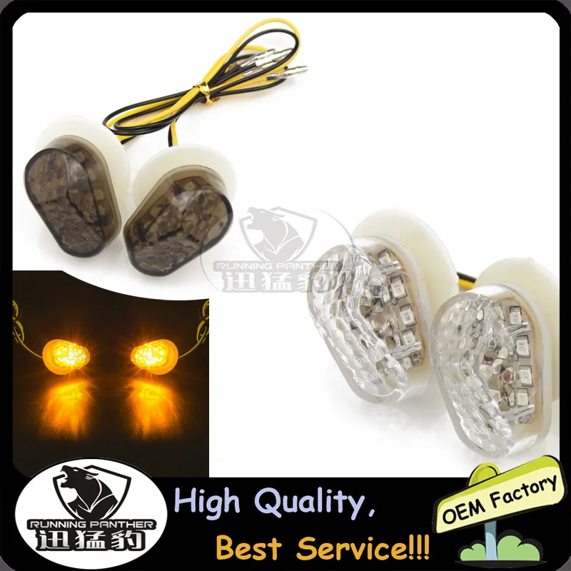 

12V 2 wires Motorcycle Turn Signal Light Indicators Turning Lamp For Yamaha FZ09 FZ8 FZ1 FZ6 YZF R1 R6 R6S TMAX XJ6 MT03 MT09