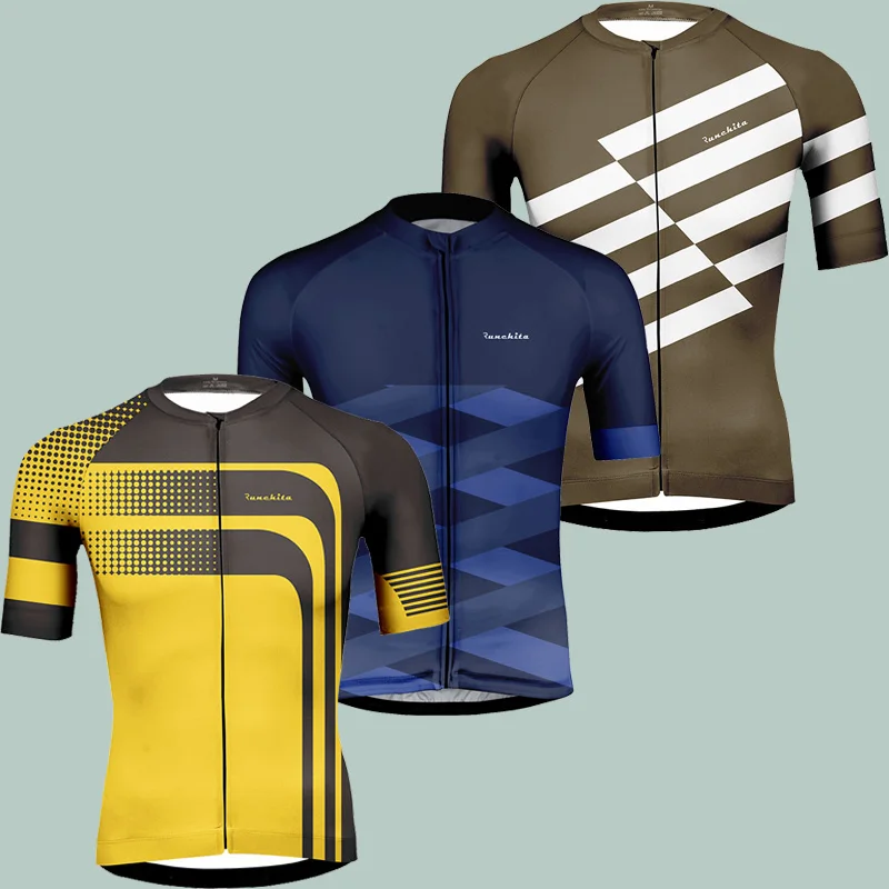 

Jerseys Runchita 2019 Cycling Jersey Mtb Bicycle Clothing Bike Wear Clothes Short Maillot Roupa Ropa De Ciclismo Hombre Verano