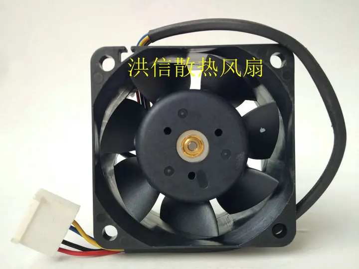 AVC 2B06038B12G P055 DC 12V 2.20A 4 проводной 6 контактный разъем 60x60x38 мм серверный квадратный