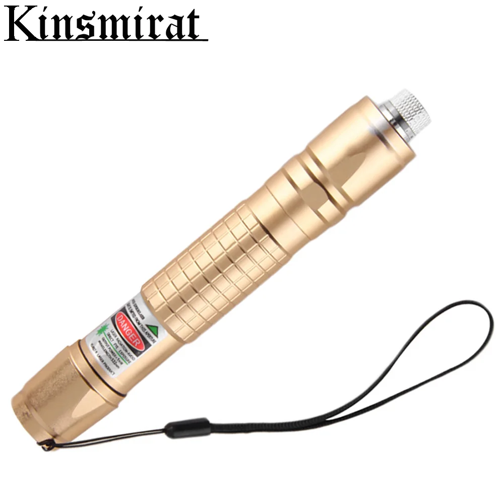 

Outdoor Military Hiking Travel Laser Pointer Pen 532nm Adjustable Professional Focus Beam Light Without Battery