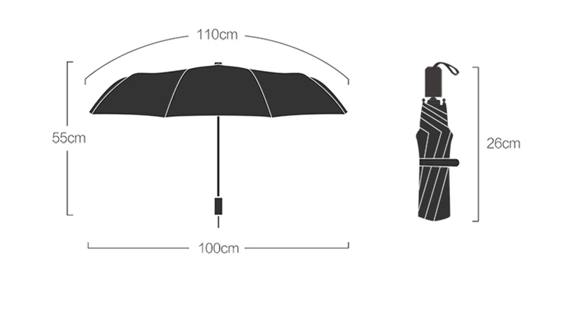 Folding a small fresh umbrella32