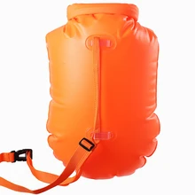 Надувная плавающая сумка спасательный буй бассейн floaties сухой водостойкий мешок для плавания дрейфующий желтый оранжевый