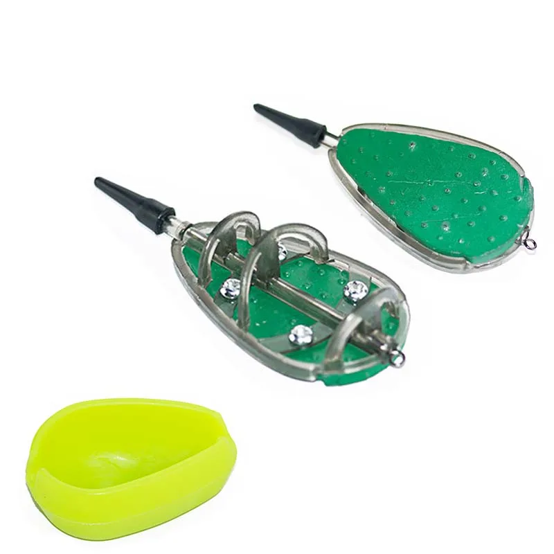 Buy Carp Fishing Feeder 1Set/Bag Carp Lead Sinker Free