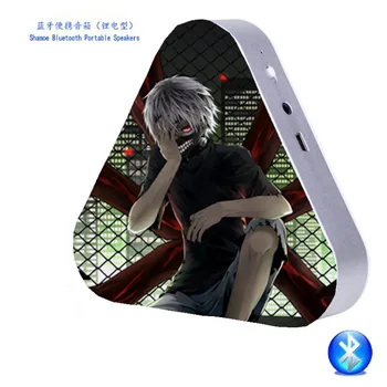 

Portable Bluetooth Speaker Tokyo Ghouls Fans Wireless Loudspeaker Stereo Music surround 3.5mm Outdoor Handsfree Mini Speakers