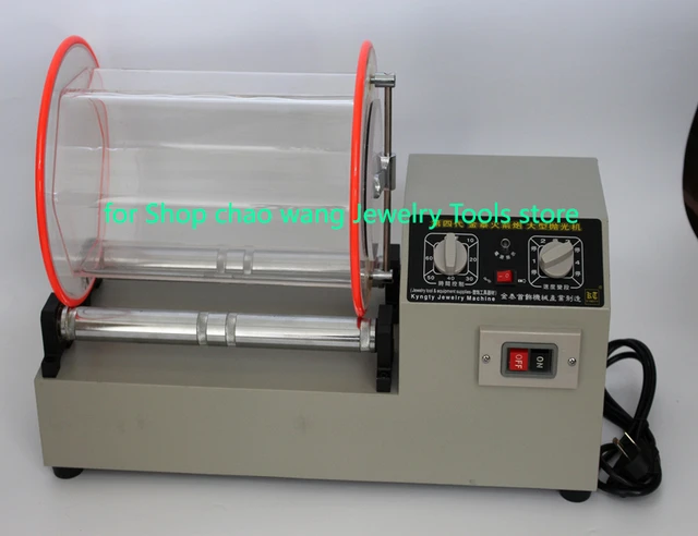 Rotary Tumbler For Jewelry, Polishing machine, Big capacity 11kg , Varible  Speed, jewelry making supplies - AliExpress