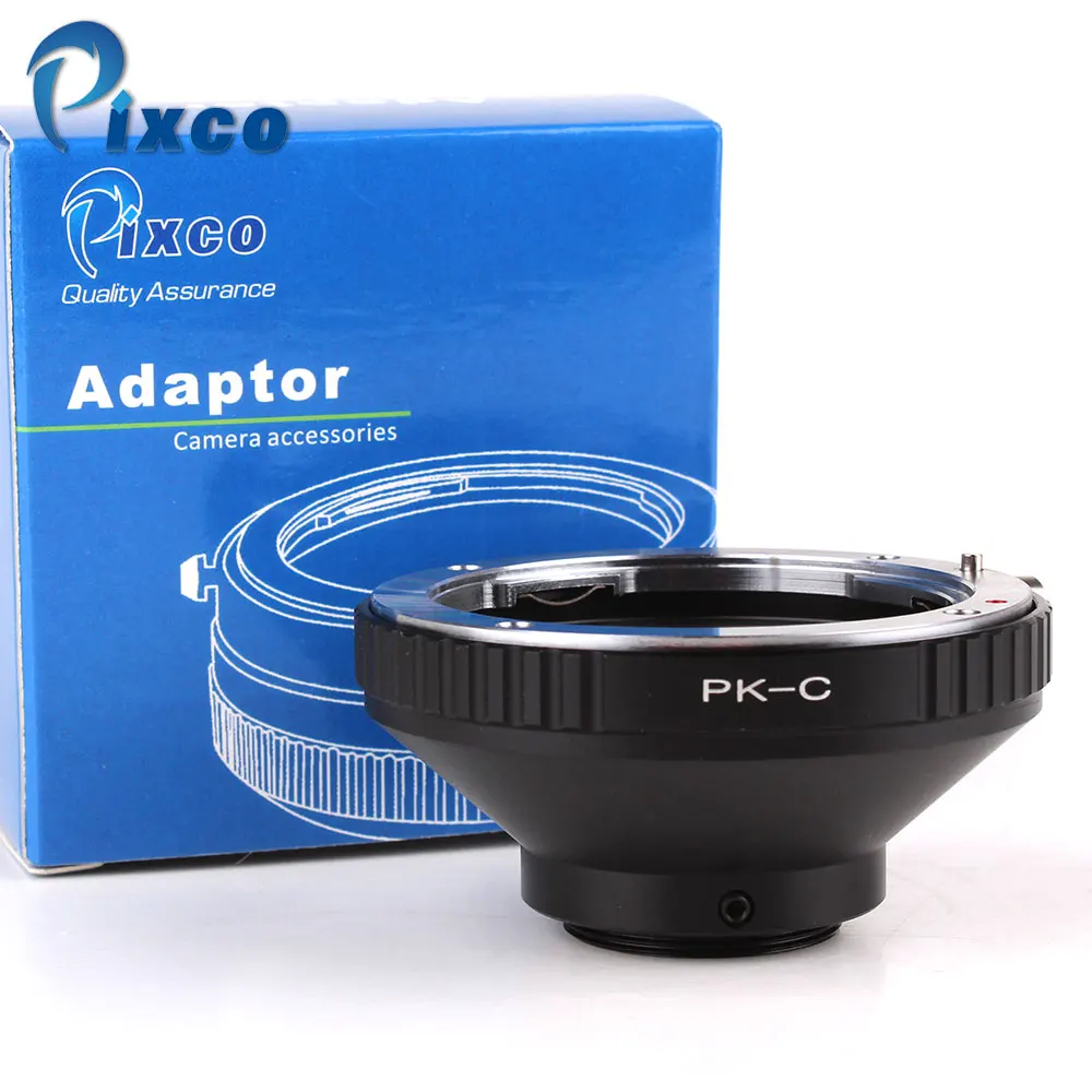 Montagem de Lente Suit para Pentax Filme da Câmera Adaptador de Lente de Montagem da Lente para 16 Pixco Anel Adaptador k Milímetros Montar p – K-16mm c